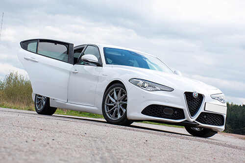 Car Shades Alfa Romeo Giulia (952) 4 door 15> Full Rear Set