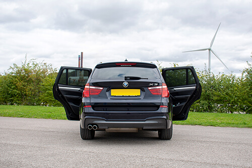 Car Shades - BMW X3 F25 5dr 10-17 Full Rear Set