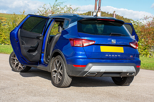 Car Shades - Seat Arona 2017> - Rear Door Set