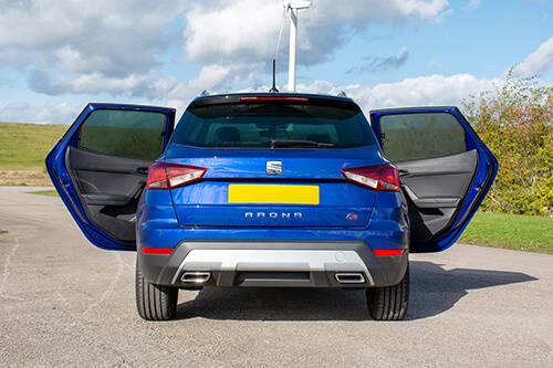 Car Shades - Seat Arona 2017> - Rear Door Set