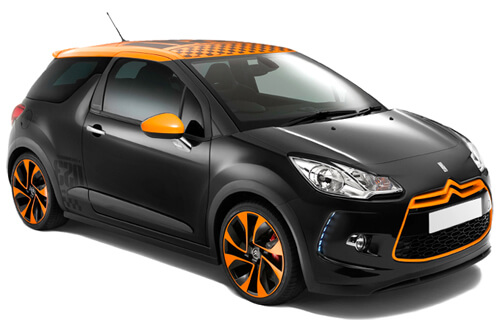 Car Shades Citroen DS3 3 Door 10-19 Full Rear Set