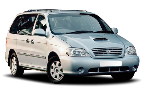 Car Shades Kia Sedona 5 door 01-06 Full Rear Set