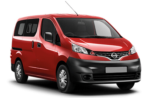 Car Shades Nissan NV200 5 door	10-19 Full Rear Set