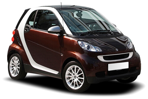 Car Shades Smart Fortwo 3 door	07-14 Full Rear Set